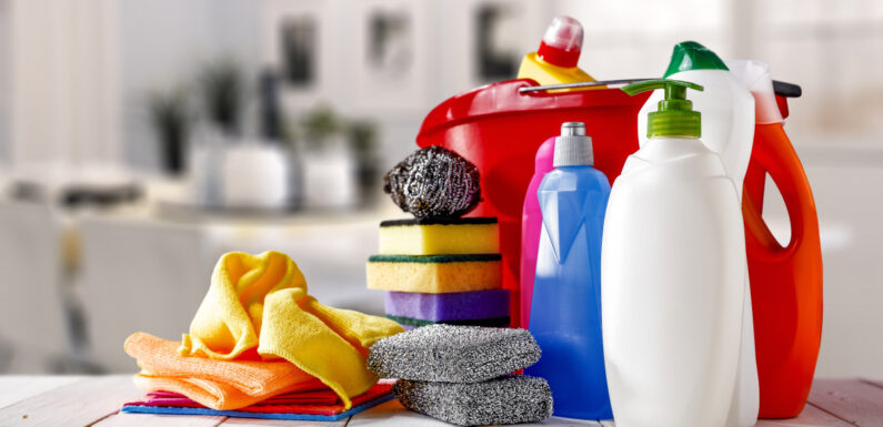 House cleaning made easy with the right supplies and tools